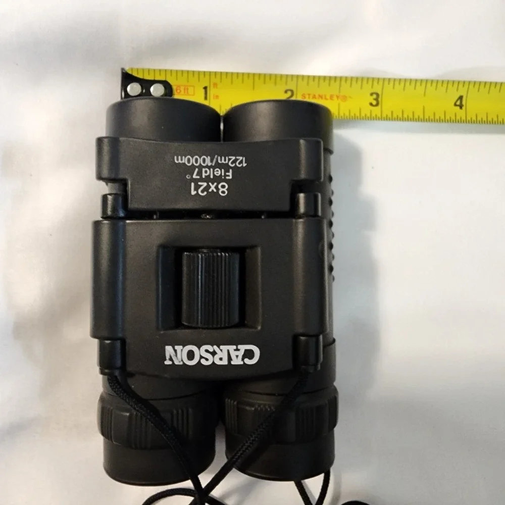 Carson Binoculars 8x21 Field 7 392FT‎ At 1000 Yards With Soft Case
